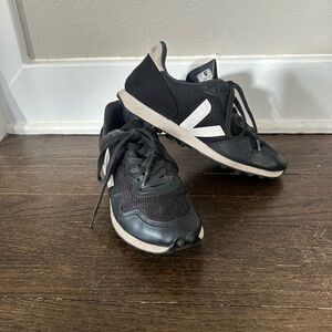 Veja Black and White Sneakers